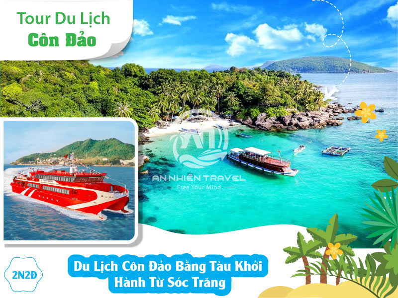 Tour du lịch Côn Đảo bằng tàu khởi hành từ Sóc Trăng 2 ngày 2 đêm