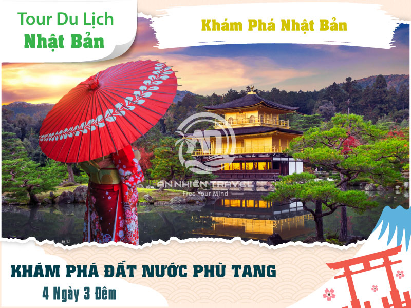 Tour du lịch Nhật Bản khám phá Đất Nước Phù Tang 4 ngày 3 đêm