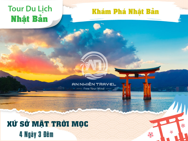 Tour du lịch Nhật Bản khám phá Xứ Sở Mặt Trời Mọc 4 ngày 3 đêm