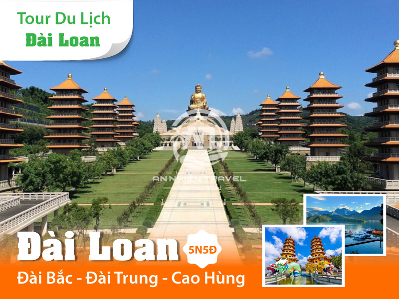 Tour du lịch Đài Loan - Đài Bắc - Đài Trung - Cao Hùng - tháng 11 - 1