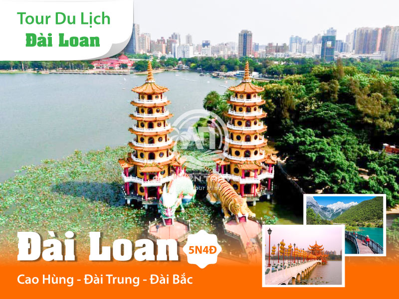 Tour du lịch Đài Loan - Cao Hùng - Đài Trung - Đài Bắc tháng 11 - 1