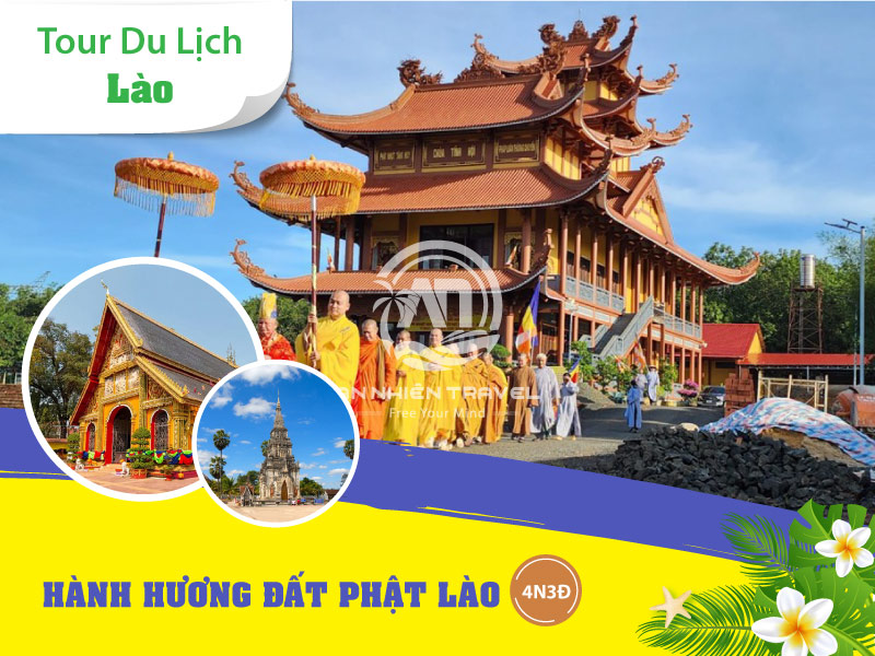 Tour du lịch Hành Hương Đất Phật Lào 4 ngày 3 đêm