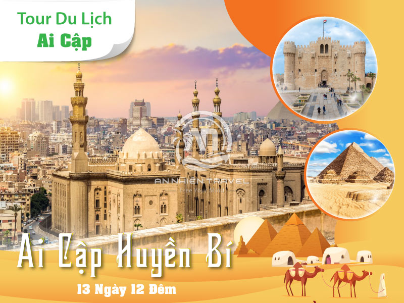 Tour du lịch Ai Cập huyền bí - 13 ngày 12 đêm