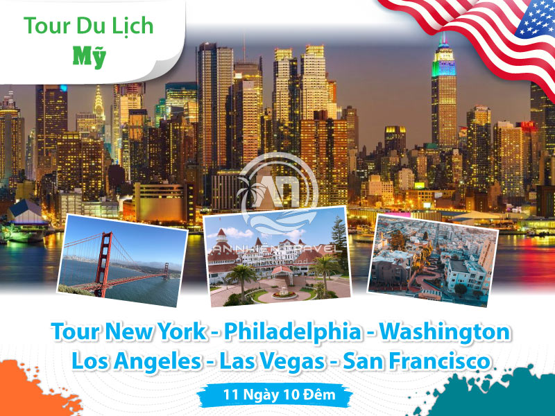 Tour New York - Philadelphia - Washington - Los Angeles - Las Vegas - San Francisco