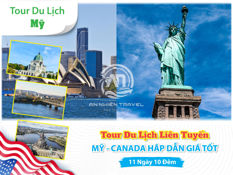 Tour du lịch liên tuyến Mỹ - Canada hấp dẫn giá tốt 11 ngày 10 đêm